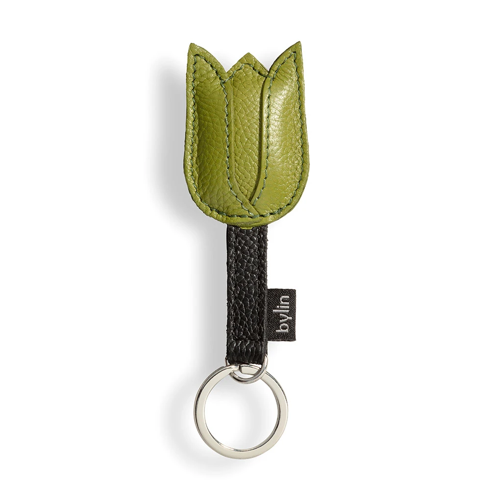 Tulip Keyring Lime